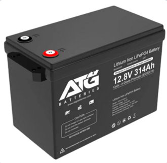ATG 12V 314Ah Lithium Battery 